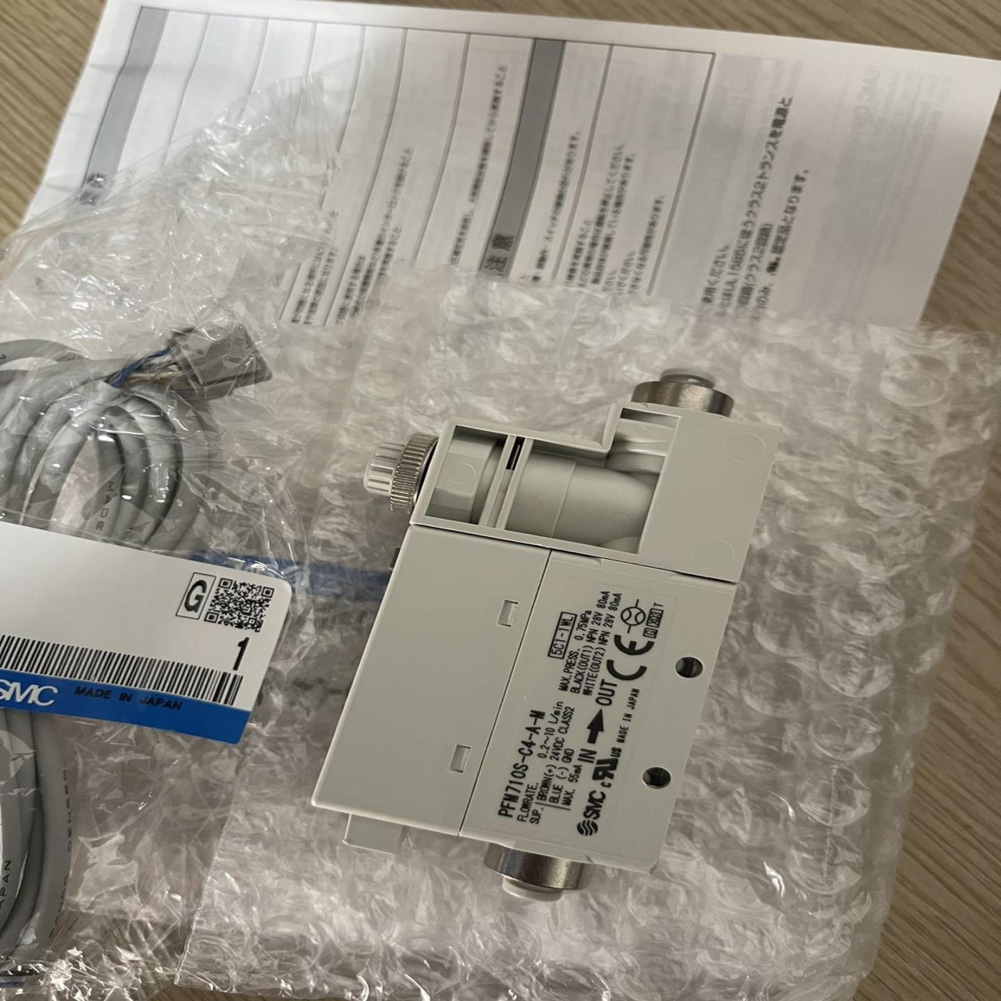 配件SMC气体流量开关流量计PFM710S-C4-A-M全新现货议价