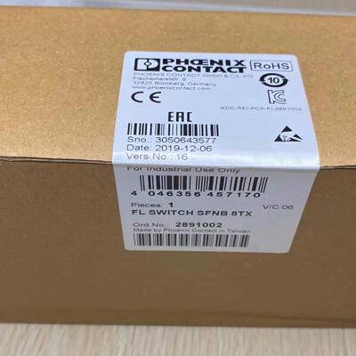 配件菲尼克斯 FL SWITCH SFNB 8TX  订货号 2891002  全新议价