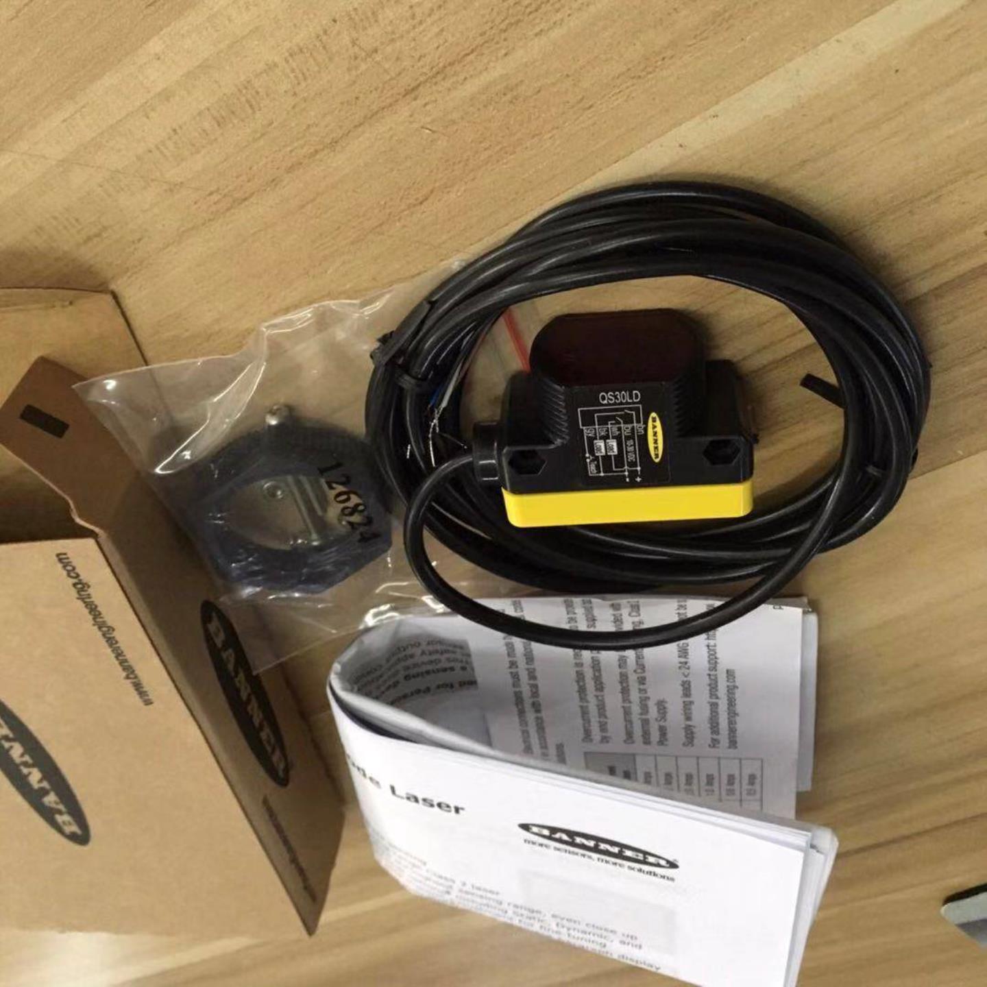 配件BANNER邦纳 激光漫反射传感器 QS30LD 10-30VDC 双极性 议价
