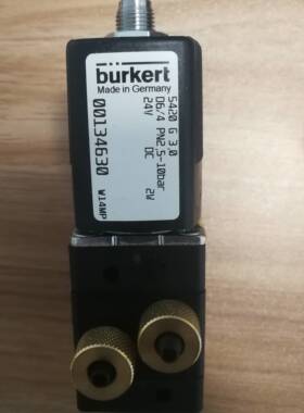 配件全新现货宝德burkert四通电磁阀5420G 00134630 2议价