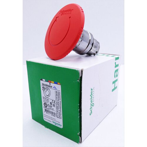 Schneider Electric ZB4BS864 Not-Aus-Taster, rot -unused/OVP-
