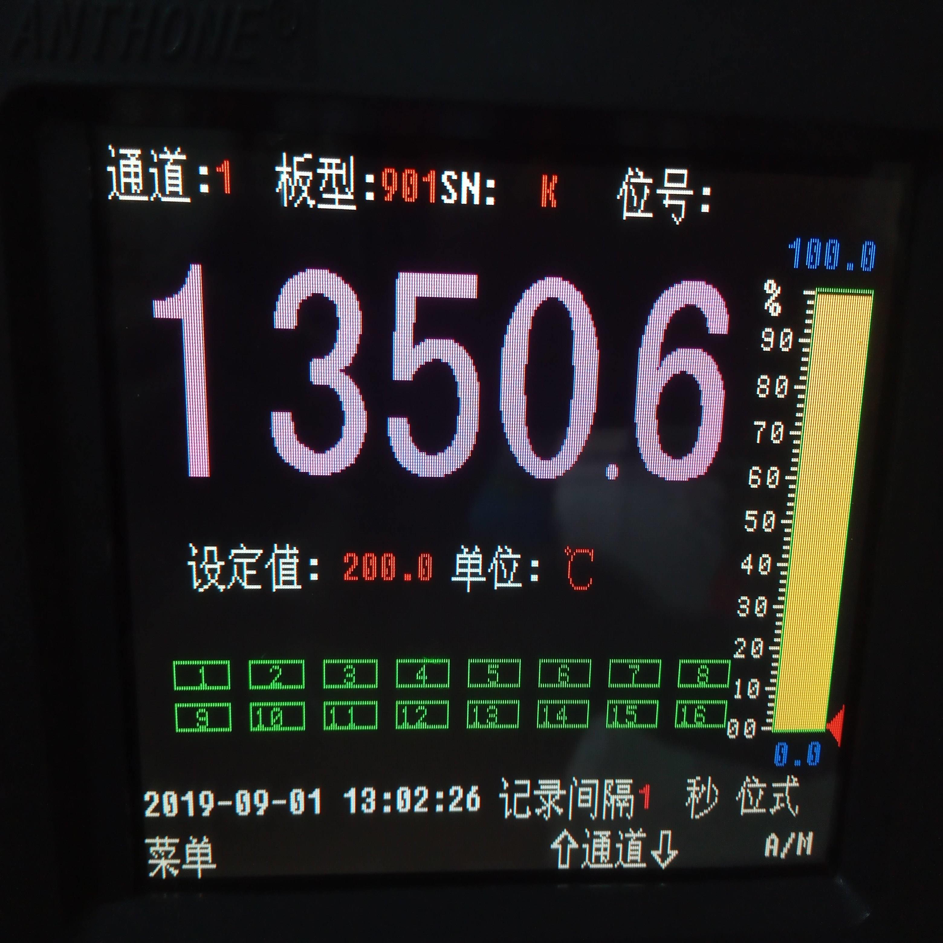 配件安东电子901无纸记录仪温度控制器LU-R3000-6PI000-OPL-议价
