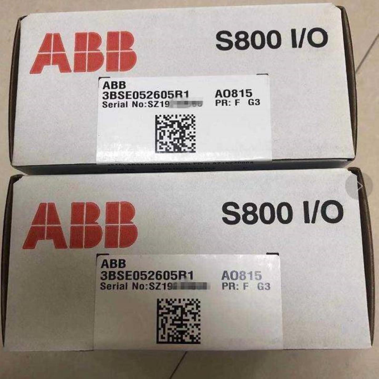 配件ABB AO8158通道 输出模块AO815 3BSE052605R1议价