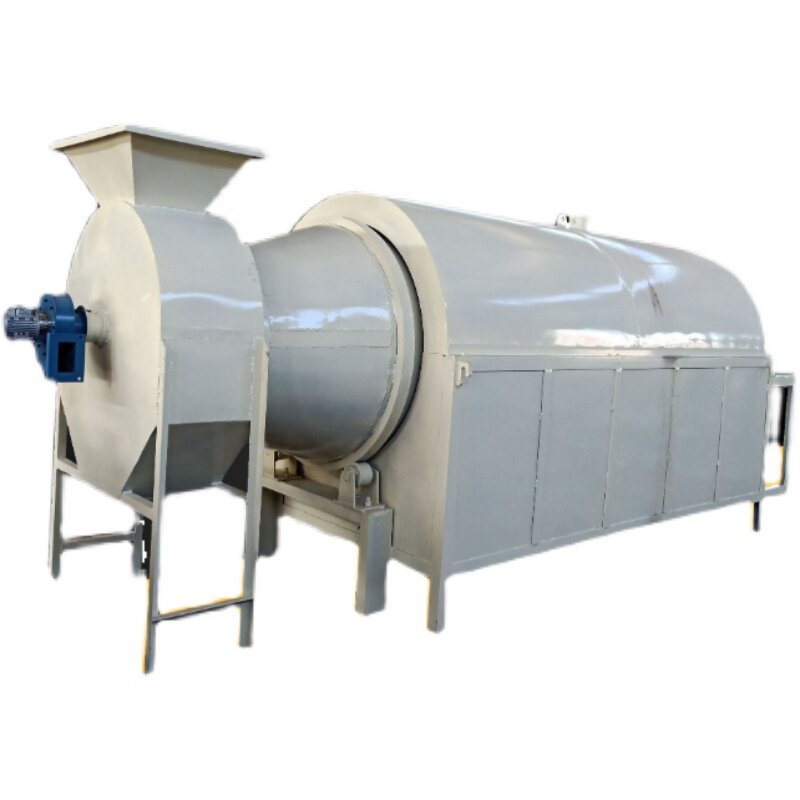 滚筒粮食烘干机农用大型饲料豆渣干燥机鸡粪酒糟玉米小麦烘干设i.