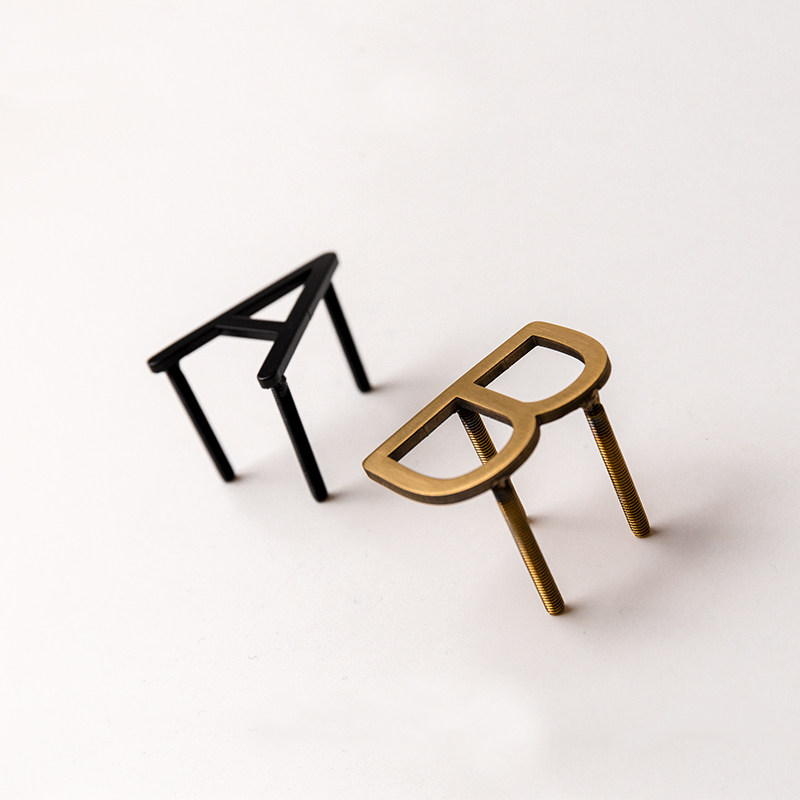 立体钛金拉丝不锈钢实心铁艺悬空字店铺招牌门头金属广告字母定制