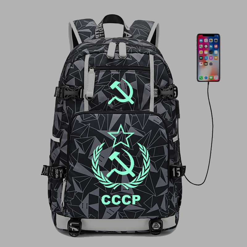 CCCP苏维埃列宁共产主义学生书包