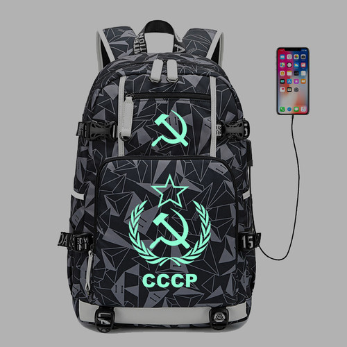 CCCP苏维埃列宁共产主义学生书包