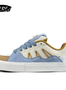 VFDF 板鞋男女春季新款麦旋风长毛绒低帮国潮情侣百搭运动休闲鞋