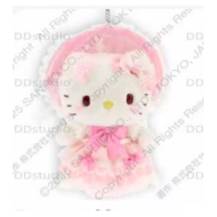 限购5/订金预订 26年9月港版Hellokitty美乐蒂蕾丝罗莉塔毛绒挂件
