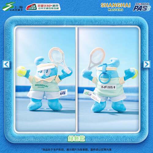 预售Shanghai Pass-2026ATP网球海宝-全国通用交通卡需补邮