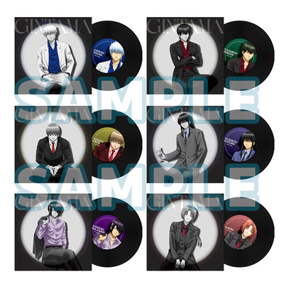 限购五件A1217定金 银魂 JF2026 唱片风杯垫 单领 周边预定