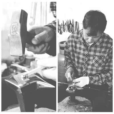 来料加工，手镯定制滇眼云南手工錾刻来银定制