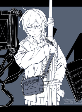 战术单肩包户外少女前线