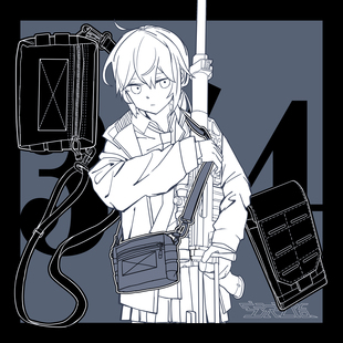 试验序列B-3豆沙包 战术小挎包molle杂物附包少女前线M200同人