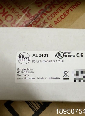 议价德国ifmAL2401 IO-Link模块，8