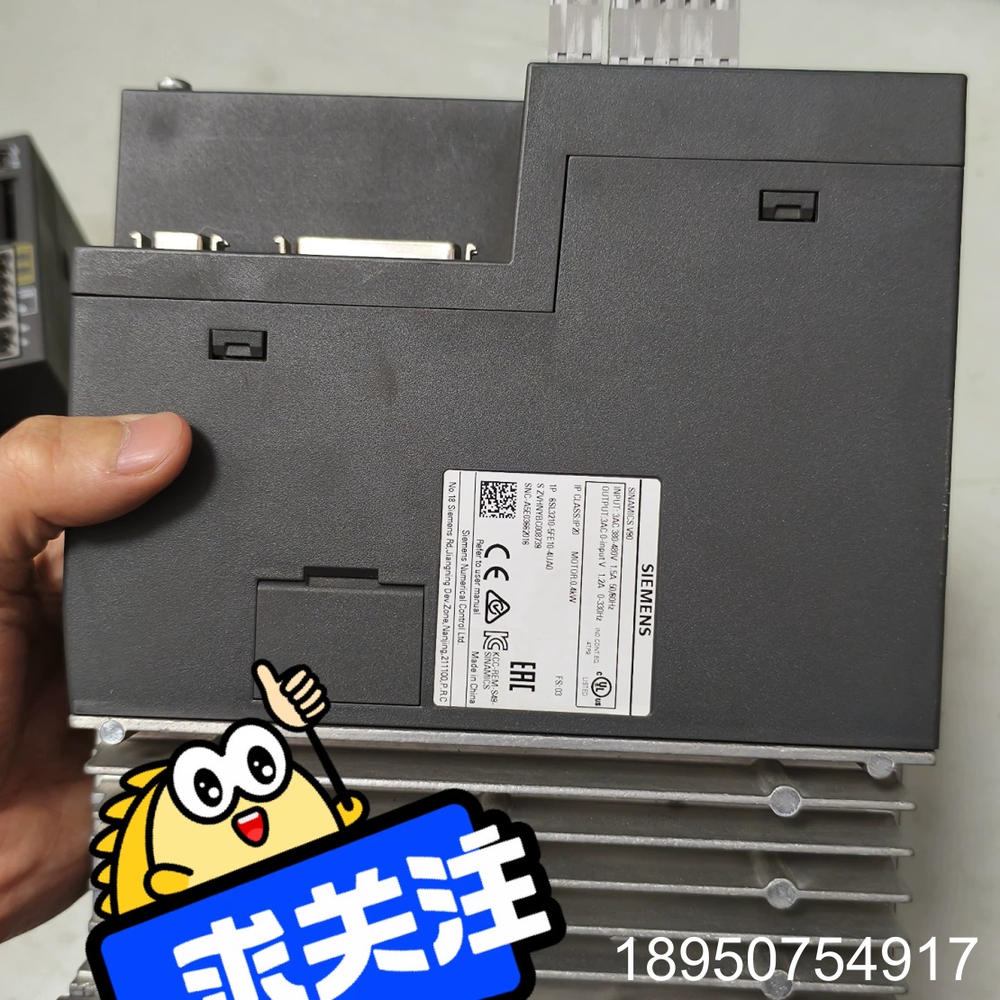 议价 伺服驱动器 6SL3210-5FE10-4UA0