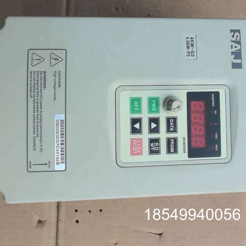 议价三晶5.5kw变频器，型号V004G3/V5R5P3