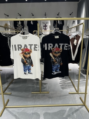 LAVARD潮牌卡通小熊T恤