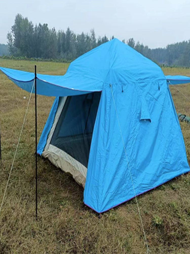 帐篷防雨罩防晒外账黑胶银胶外套防紫外线防风防露水遮光帐篷顶布