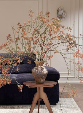 山归来干花天然植物花束客厅摆设侘寂风插花干树枝装饰摆件干枝