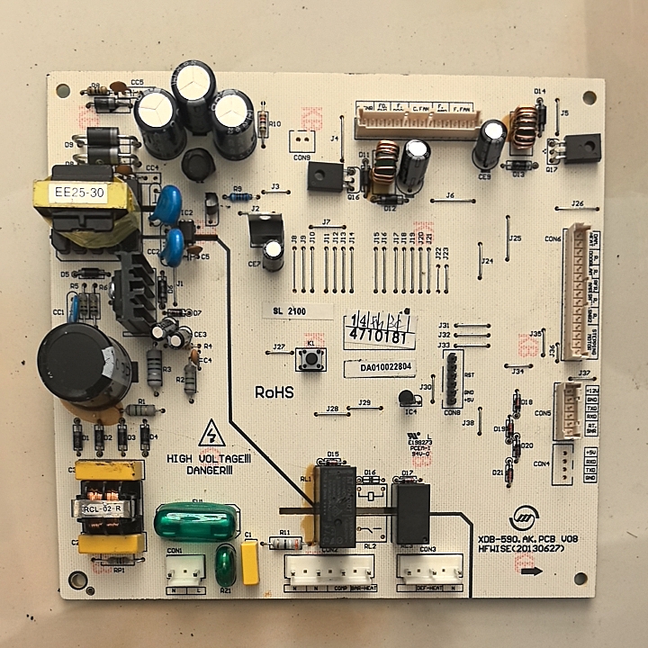 晶弘冰箱主板电脑板BCD-602WEDGE 603WEDC 516WEDCL DA010022804