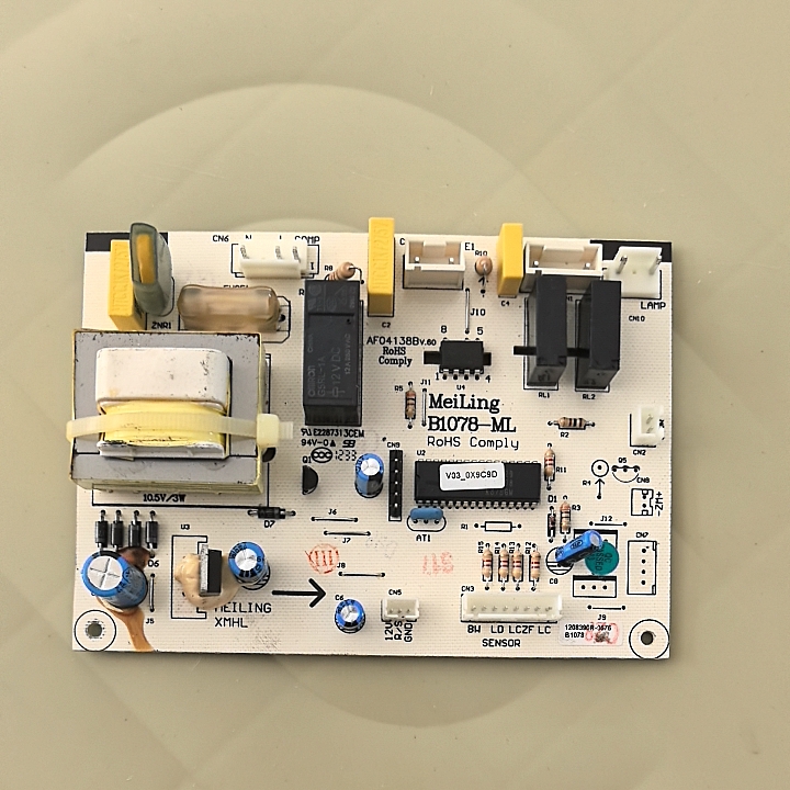 原装美菱冰箱 电脑板 BCD-450ZE9N B1078-ML显示板 AF04126A V20