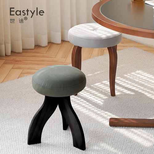 创意中古圆形梳妆凳子