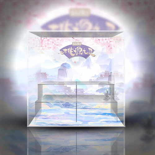 SURI桃源九灵潮玩盲盒展示盒