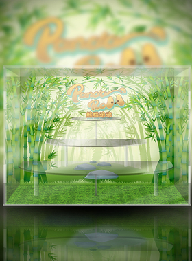 52TOYS Panda Roll 熊猫 日常第一弹系列潮玩盲盒收纳防尘展示盒