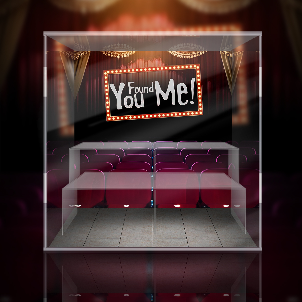 POPMART泡泡玛特 skullpanda 不眠剧场 潮玩 盲盒专用展示盒