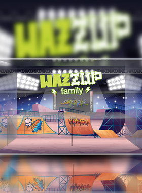 LAMTOYS 变色龙 Wazzup 半骨骼系列 盲盒亚克力展示盒