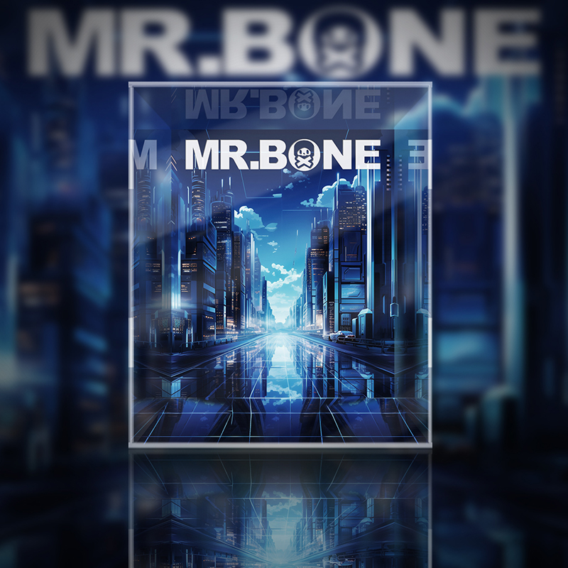 MR.BONEJR巴尔吊卡潮玩展示盒