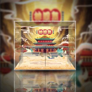 神回复 行运圣杯 潮玩 盲盒公仔收纳展示盒