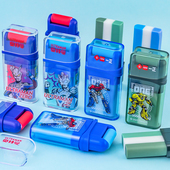 一正英雄之光大容量滚轮橡皮擦YZ7509创意小学生用干净少碎屑胶擦