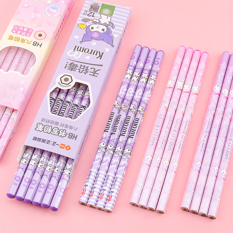 一正三丽鸥库洛米铅笔YZ8667小学生儿童卡通女生少女心HB木杆铅笔,文具电教/文化用品/商务用品,铅笔/自动铅笔,淘宝优惠券,粉丝福利购,淘宝优惠卷