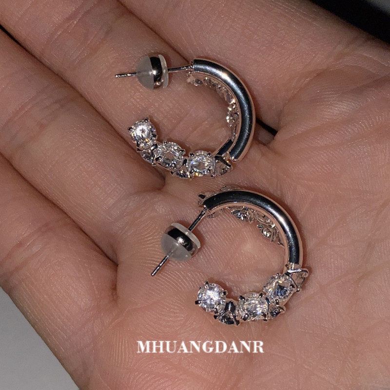 荒诞日璀璨花园轻奢高级感耳环