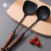 日本铁锅铲家用炒菜铲子木柄把炒勺铲勺长柄锅勺不伤锅套装 厨具