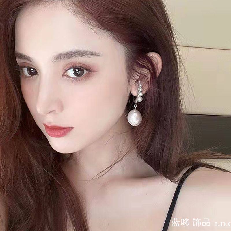 简约珍珠气质百搭高级耳饰耳夹款