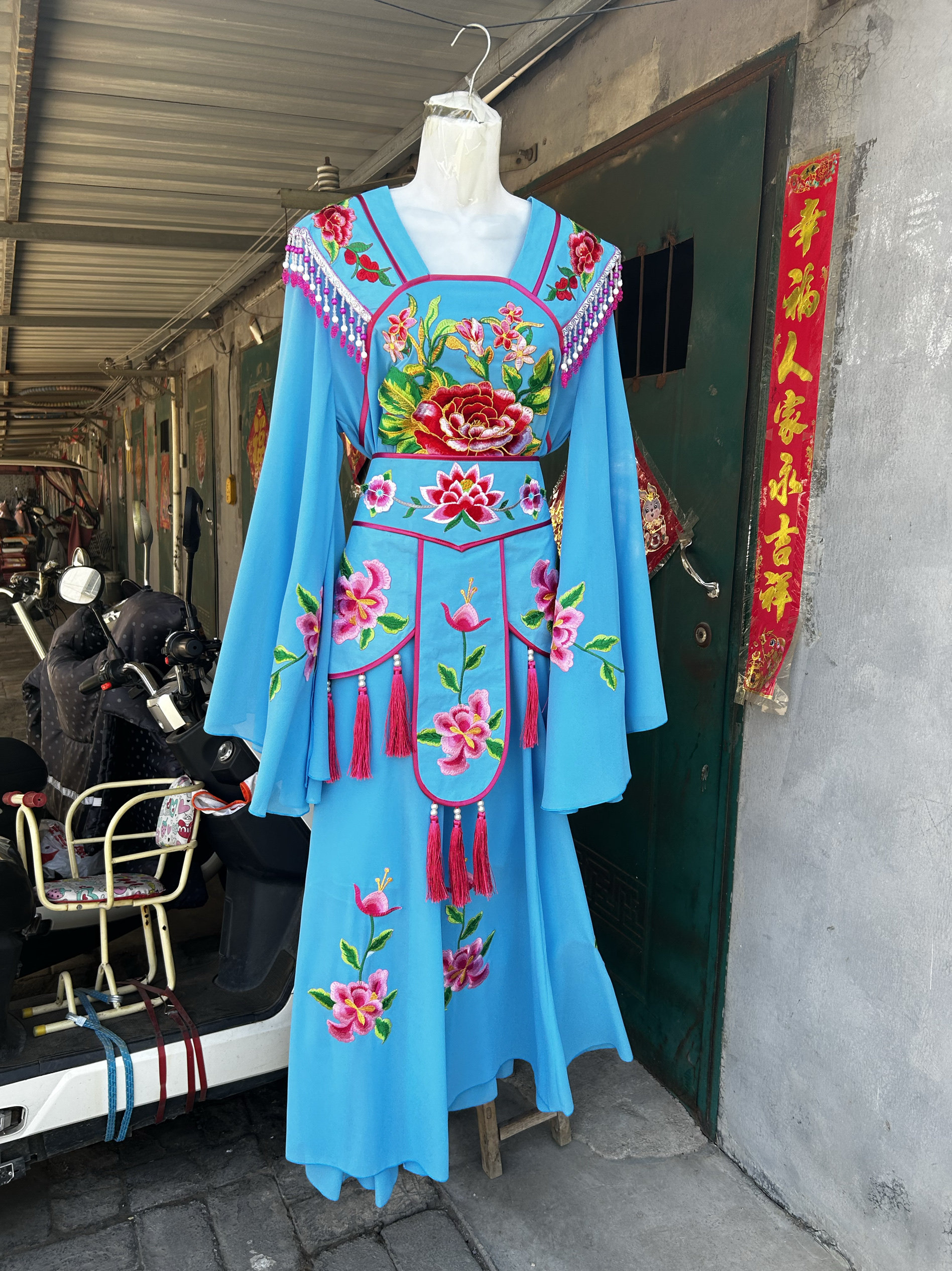 新款东北大秧歌广场舞贵妃服舞蹈秧歌服