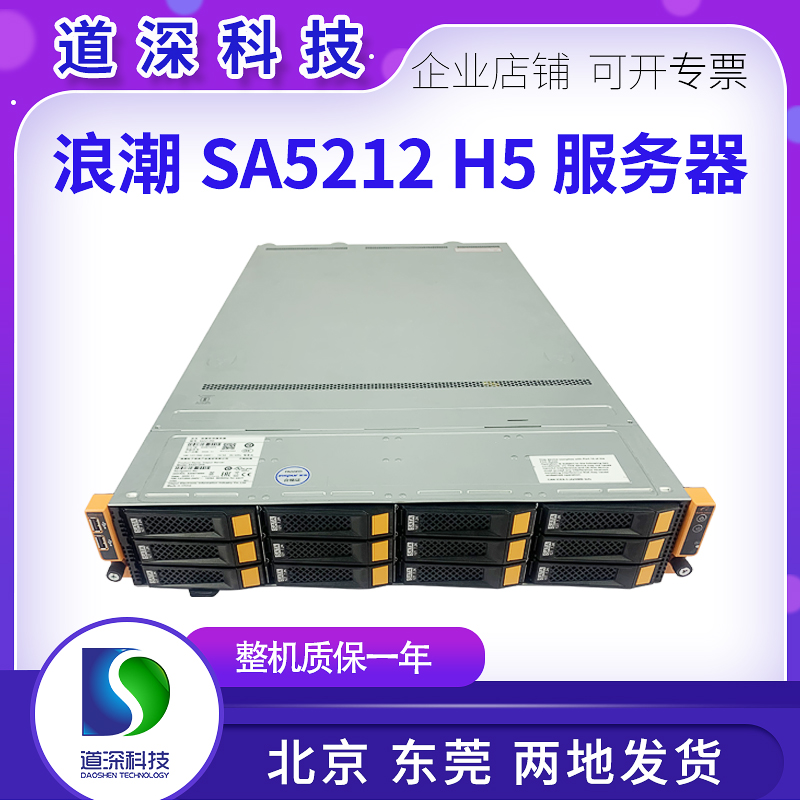 浪潮雷神SA5212H5服务器12个U2