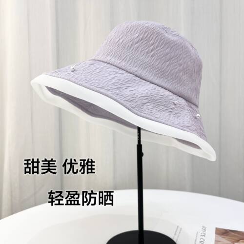 高品质大檐遮阳帽女时尚防晒帽