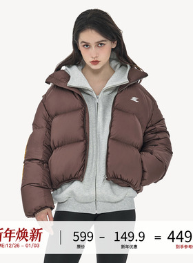 LOSTCTRL美式复古宽松短款羽绒服女小个子冬季加厚保暖面包服外套