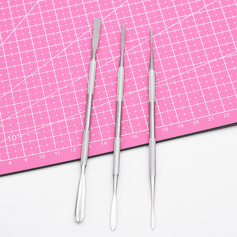 金属刀开眼刀细节抹刀面塑超轻粘土工具石塑黏土开脸模具压痕笔