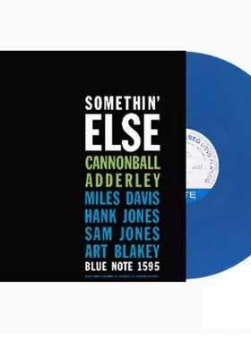 正品蓝胶爵士加农炮Cannonball Adderley Somethin' Else黑胶LP