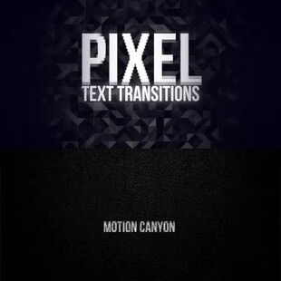 PR预设-像素化抖动分离合拢效果动态文字动画B站UP自媒体剪辑预设