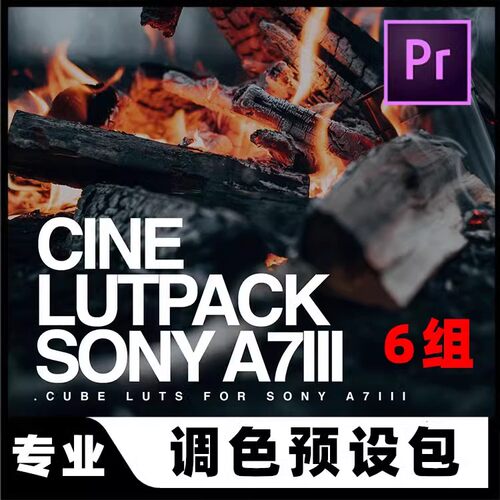 CMG A7m3/a6300 a6500索尼CINE LUTs电影级调色滤镜包vlog大师
