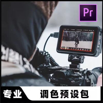 CMG索尼HLG调色预设包LUTS a6400 vlog ins风 A7m3 电影级调色PR