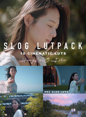 视频调色索尼slog2/3人像HungKaiChen旅拍PRFCPX达芬奇LUTs滤镜PS