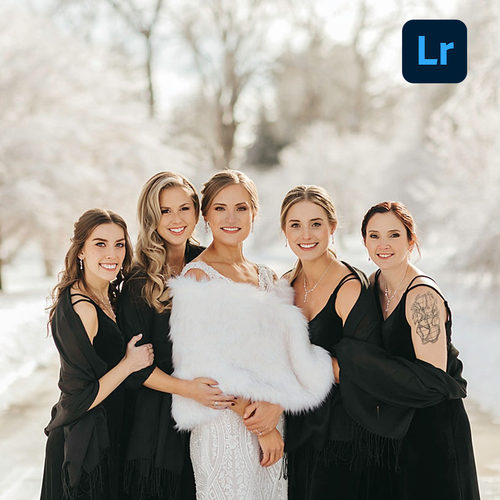 LR预设-冬季婚礼调色室内外WINTER WEDDING人像肖像lightroom滤镜