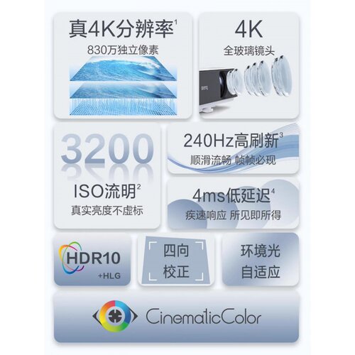 明基TK系列投影仪：家用高清影